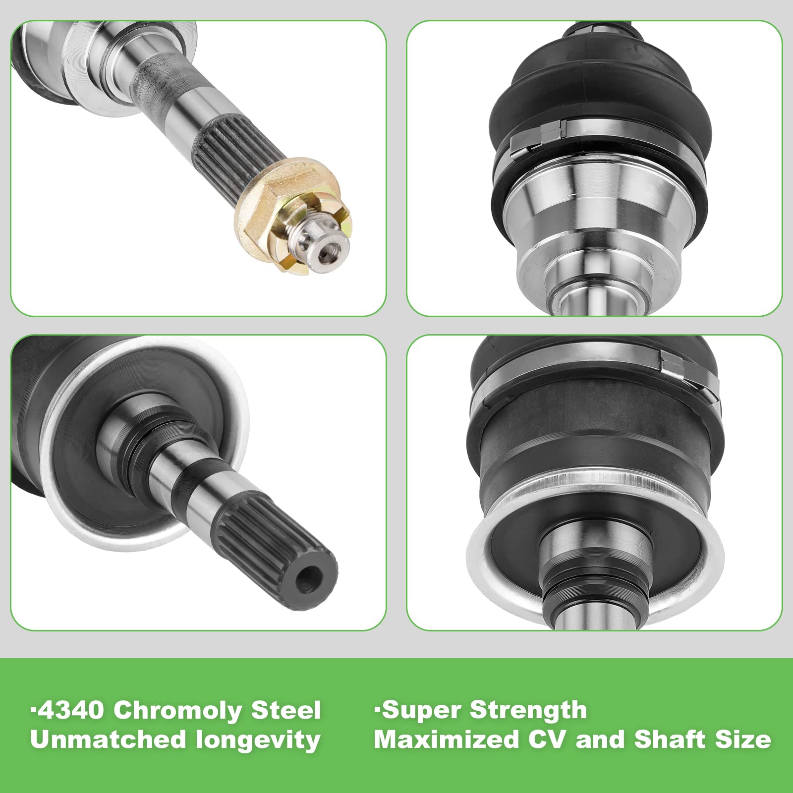 Flecha De Transmisión Delantera Kawasaki Mule CV Axle & Wheel
