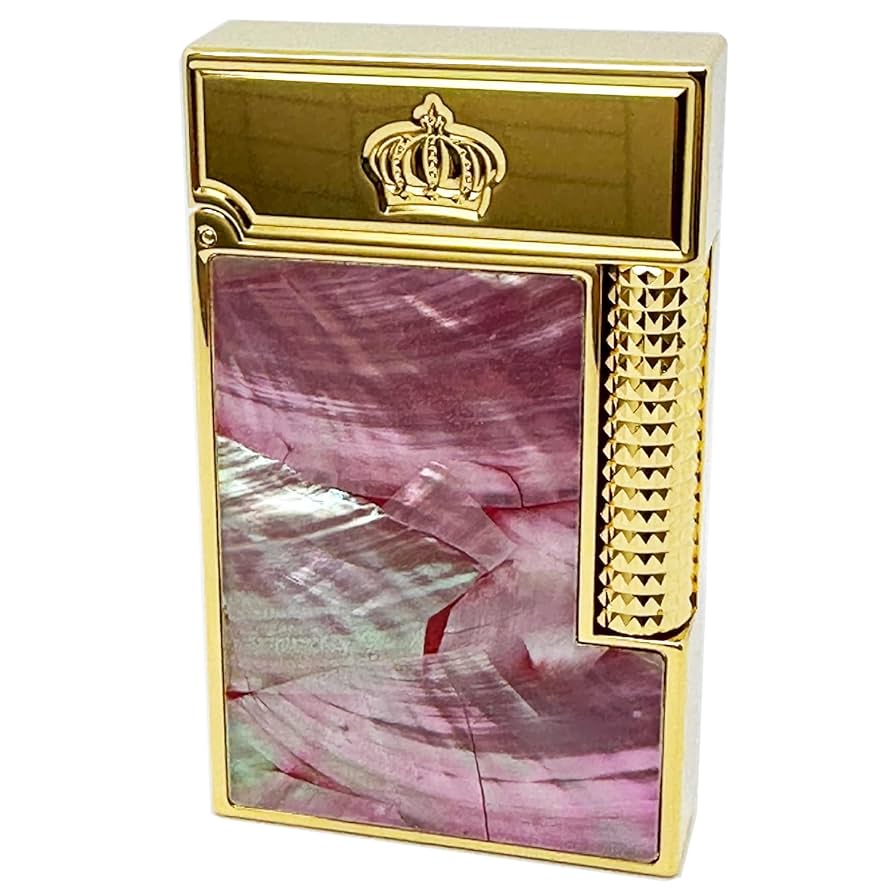 Amazon.co.jp: Calories 天然貝殻 ガス 快音ライター デュポン