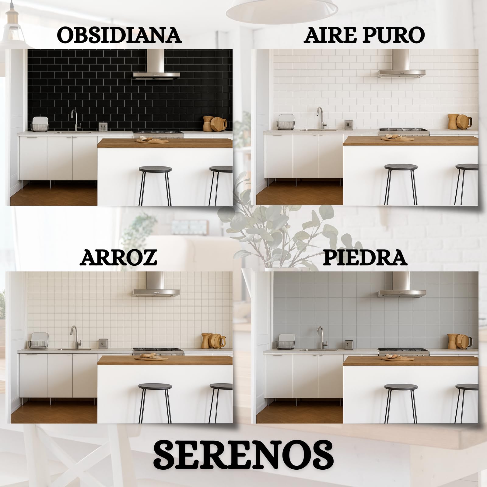 Pintura Premium para Azulejos, BRILLANTE, Duradera, Lavable, Aplicación Sencilla, Perfecta para Baños y Cocinas (AIRE PURO, 0,75 Litros)