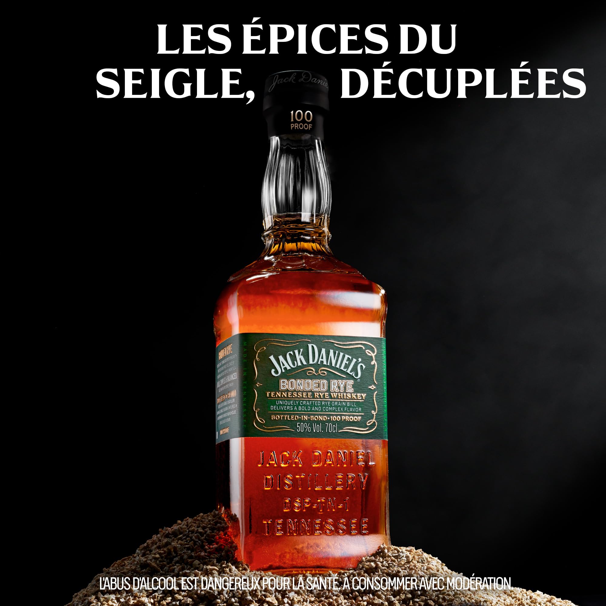 Jack Daniel’s Bonded Tennessee Rye Whiskey 70cl