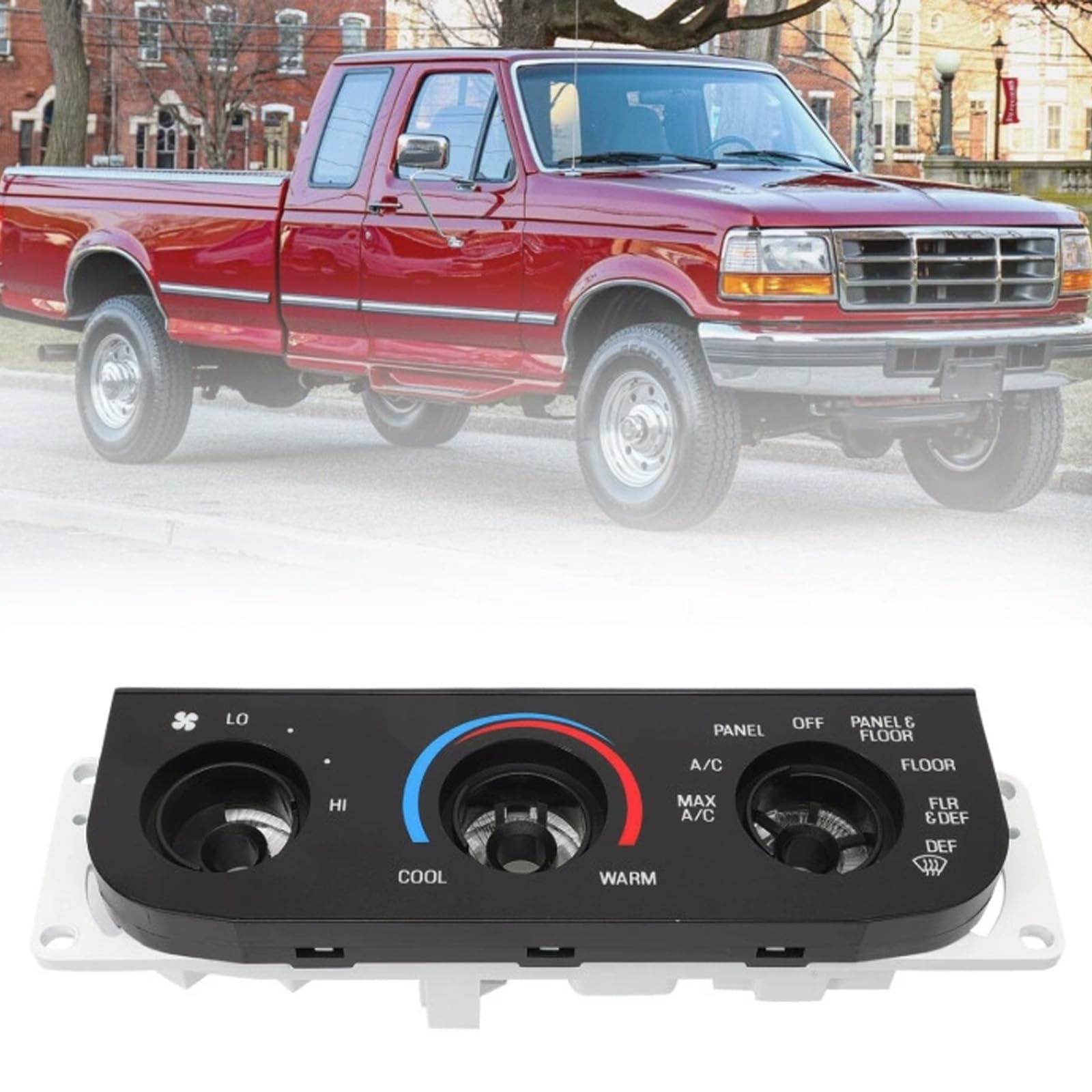 Pannello Controllo del Clima per la Regolazione della Temperatura della Cabina del Camion con Risposta Rapida YL3H19E764A 1L2Z19986AA F65Z19B888AA Pannello Controllo del Clima HVAC