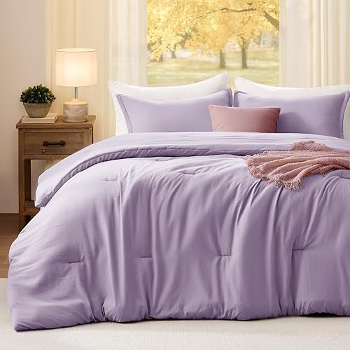 Miniatura 28 de Juego de edredón tamaño Queen de 3 piezas, suave, ligero, transpirable, para todas las estaciones, tamaño Queen (edredón de 90 x 90 pulgadas y 2
