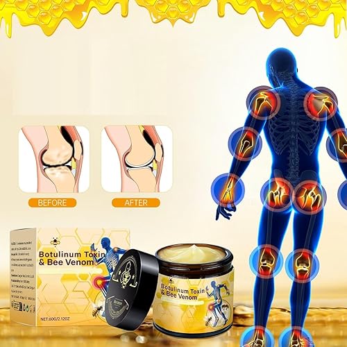 Miniatura 3 de 2 unidades de toxina botulínica y veneno de abeja alivio de articulaciones crema curativa ósea, actividades articulares durante toda la liberación
