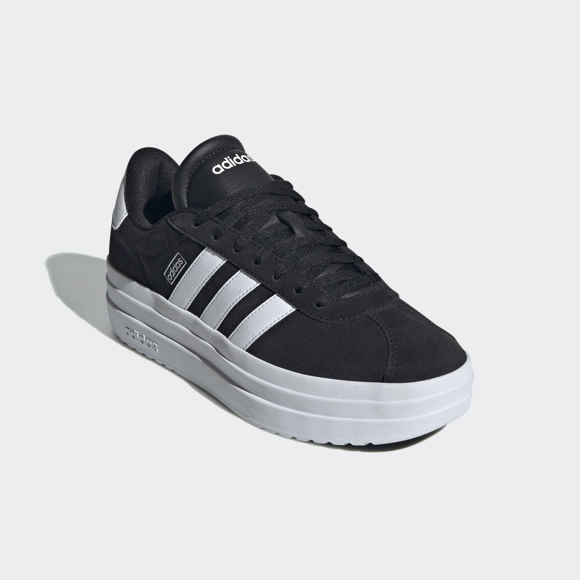 adidas Women's Zapatilla VL Court Bold, Core Black/Cloud White/Cloud White, 36 2/3