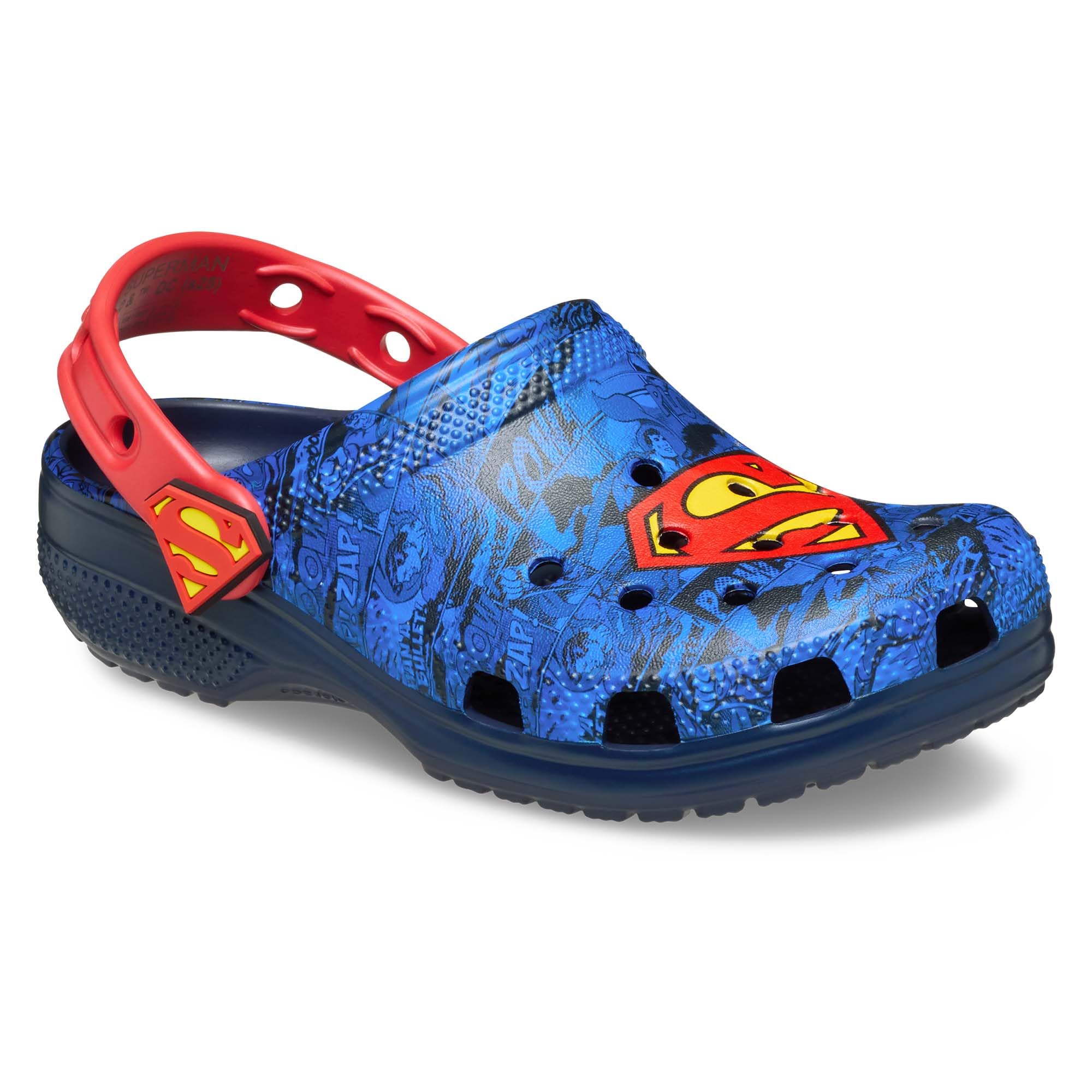 Crocs Kids' Classic Superman Clogs