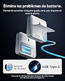 SwitchBot WiFi CO2 detector with IP65 Hygrometer, Matter Temperature Humidity Monitor with carbon dioxide monitor, CO2 Monitor works with Alexa, Apple Home, Google Home, 2-Year Data Storage - 7