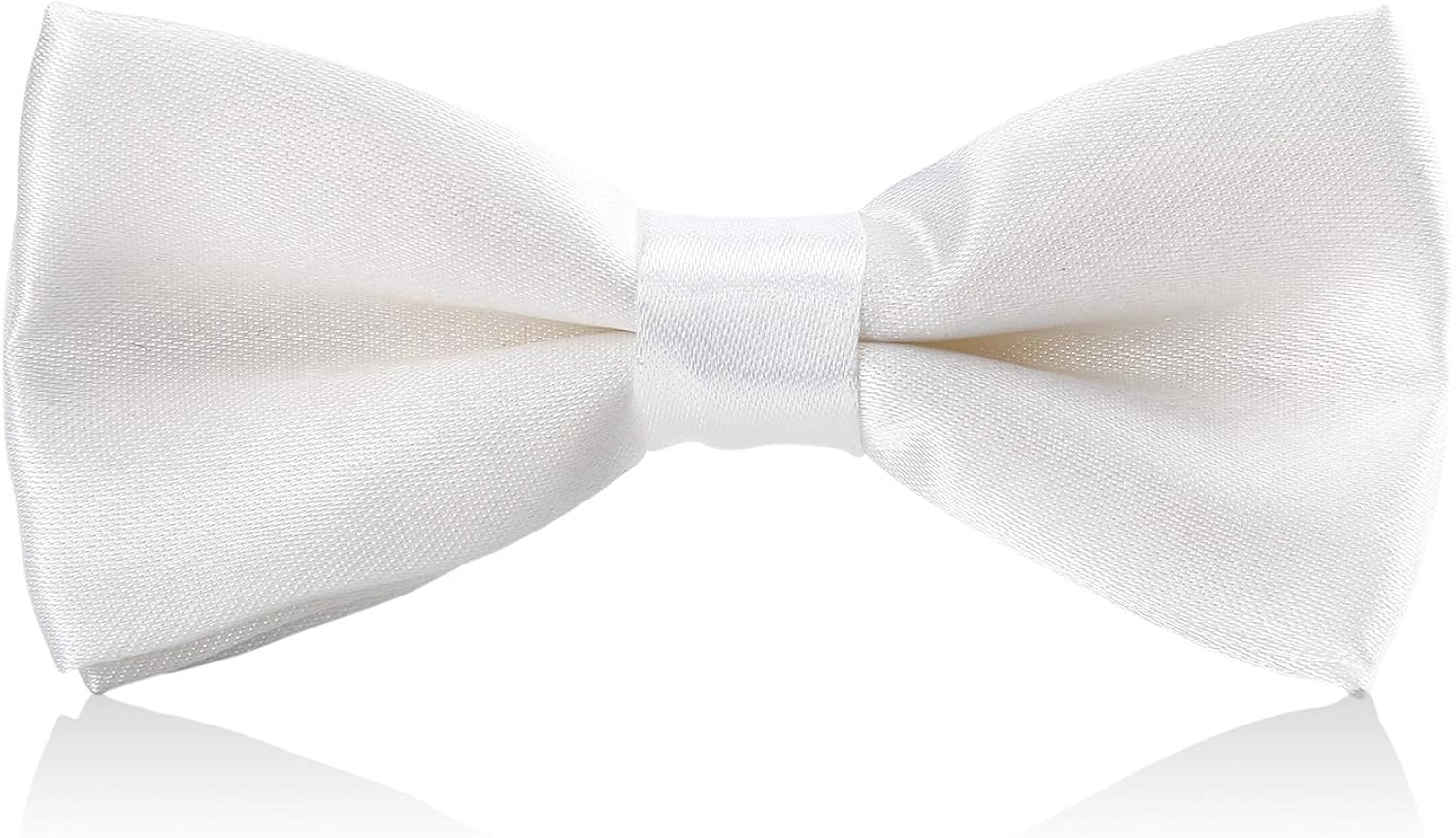 AWAYTR Boys Child Kids Bow ties - Adjustable Pre Tied Solid Color Wedding Party Bowties
