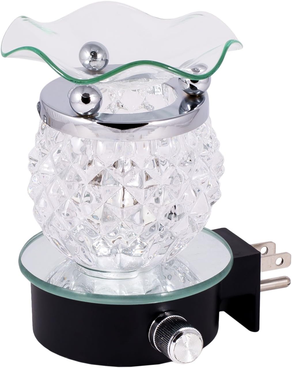 Electric Wall Plug-in Glass Ball Oil Warmer