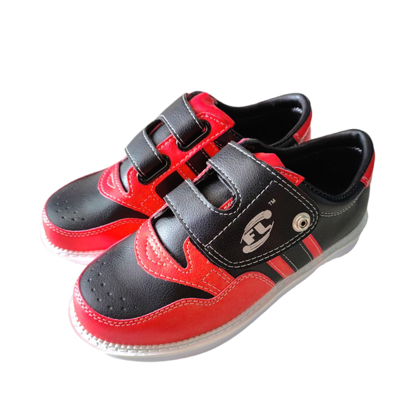 Chaussures De Bowling AntidéRapantes,Chaussures De Bowling,Chaussures De Bowling Large,Unisexe Chaussures De Bowling,LéGèRes,Confortables,Stabiliser,pour Droitiers Et Gauchers,Noir
