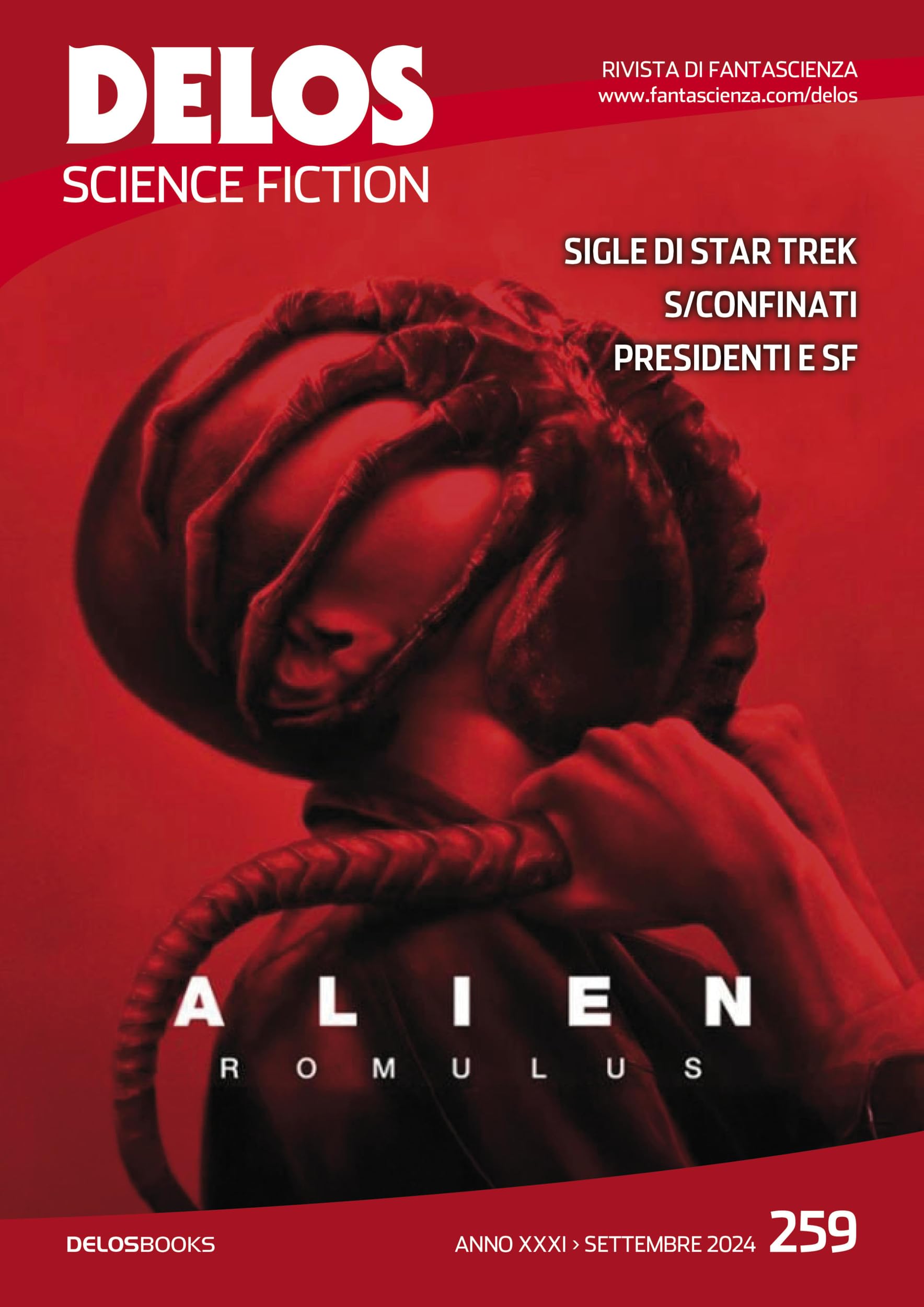 Cover of Delos Science Fiction, #259 -Settembre 2024