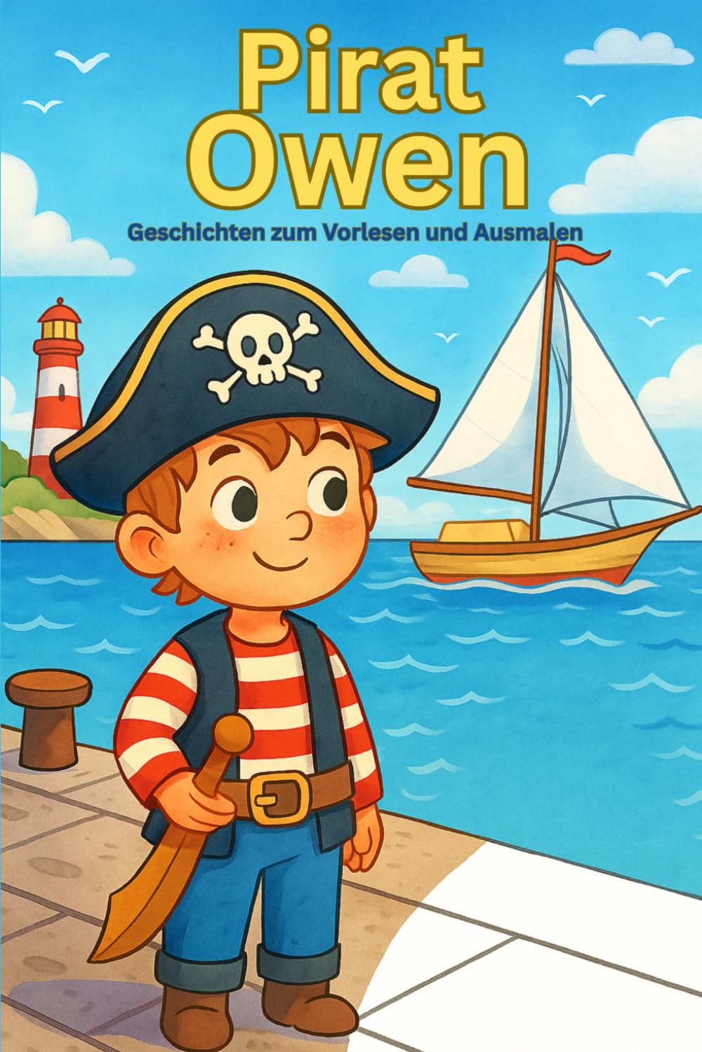 Pirat Owen: Zum Vorlesen und Ausmalen