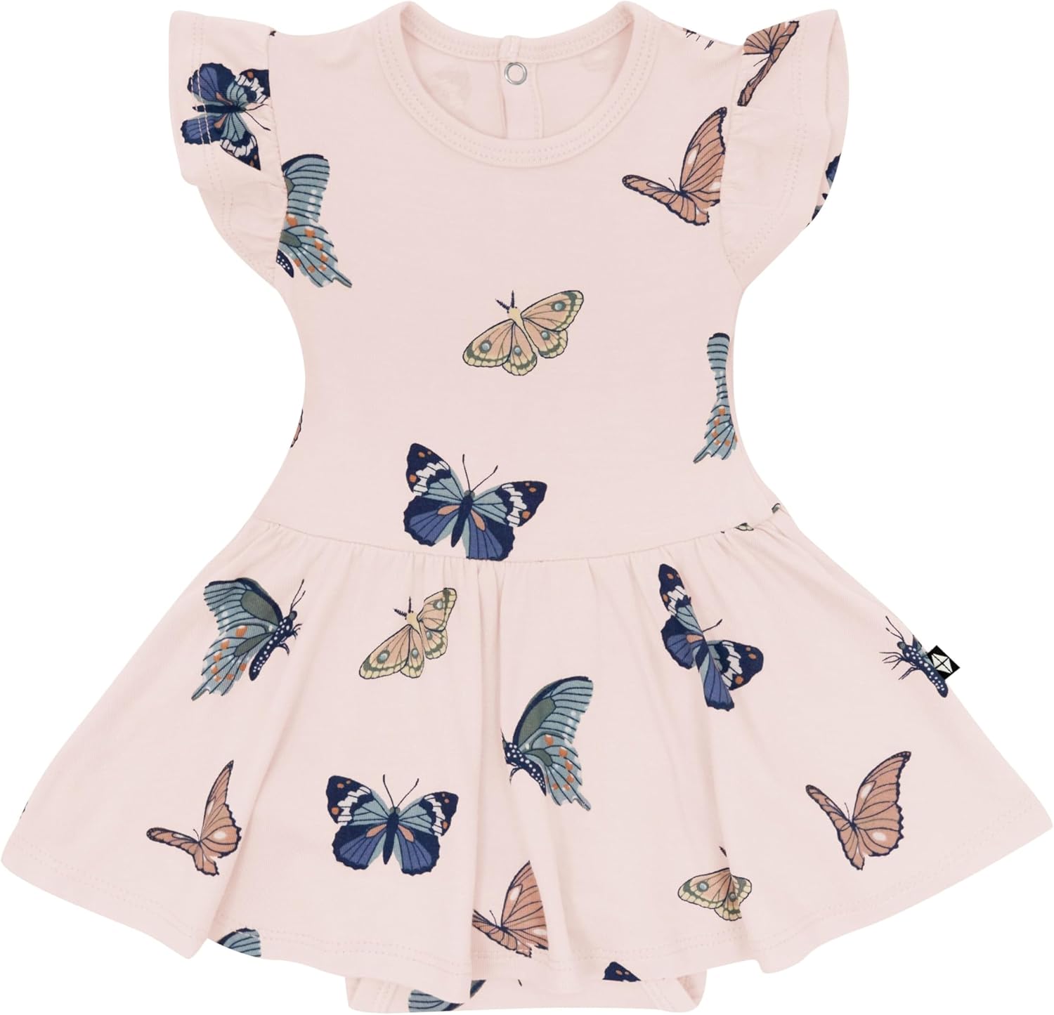 KYTE BABY Rayon Made from Bamboo Twirl Bodysuit Dress