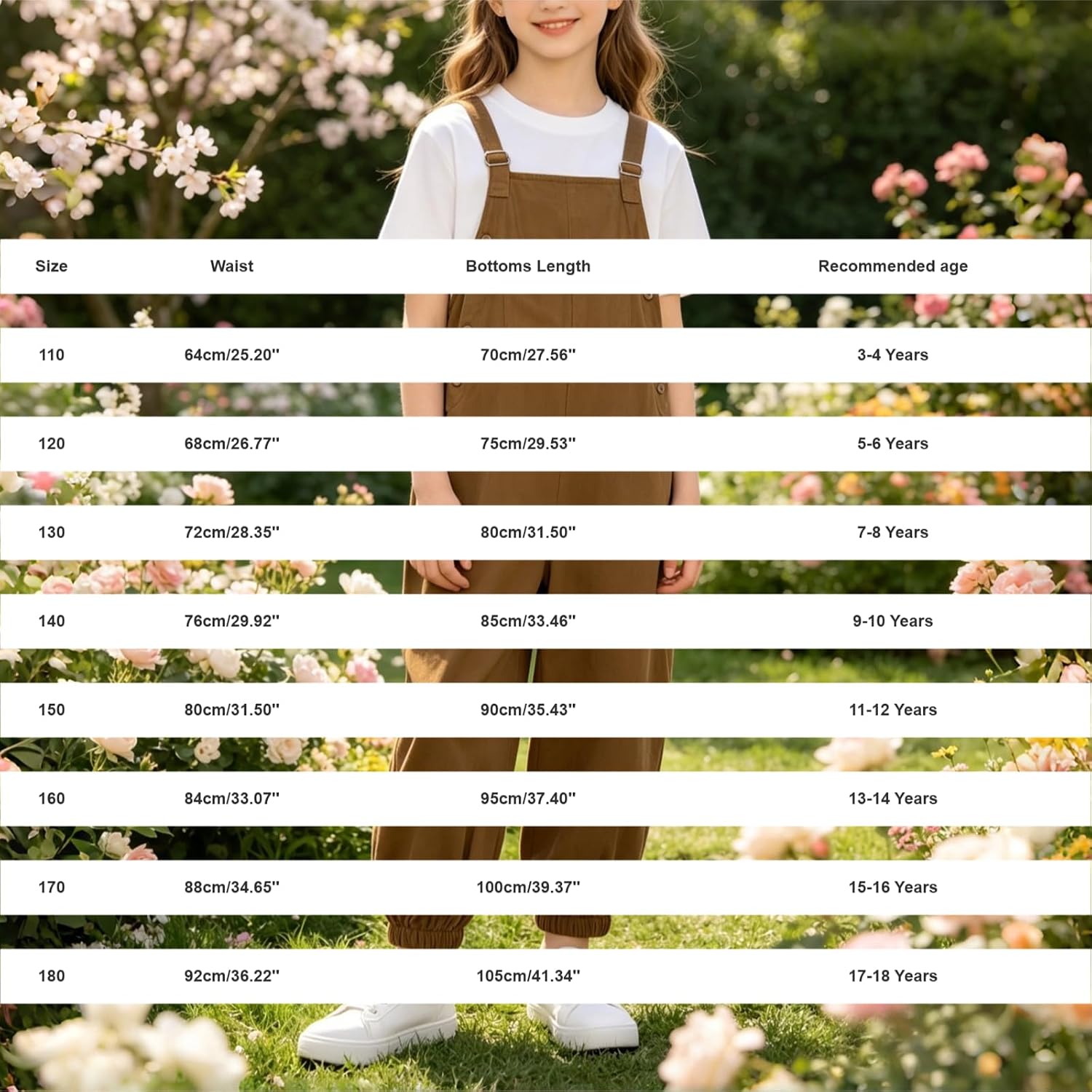 Girls Casual Jogger Overalls Spaghetti Strap Casual Baggy Harem Jumpsuit with Pockets Sleeveless Wide Leg Light Romper
