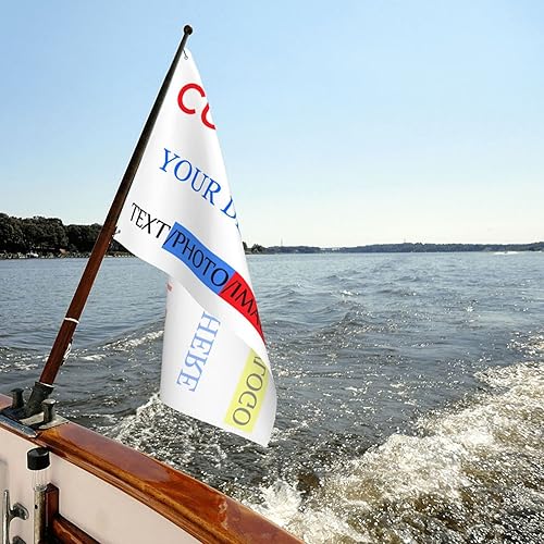 Miniatura 8 de Banderas personalizadas con bandera personalizada, pancartas con diseño de tu propio logotipo, foto, texto, banderas personalizadas para jardín,