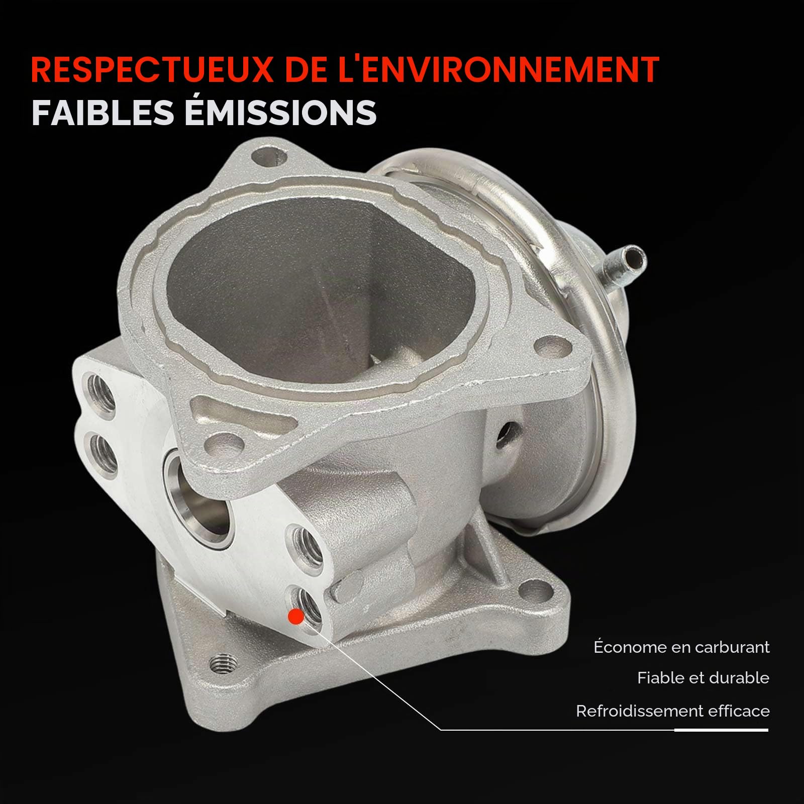 Frankberg Vanne EGR de recirculation des gaz d'échappement 555060 | Compatible avec: ,Caliber,,,New Beetle Cabriolet 1Y7,A3 Sportback 8PA,