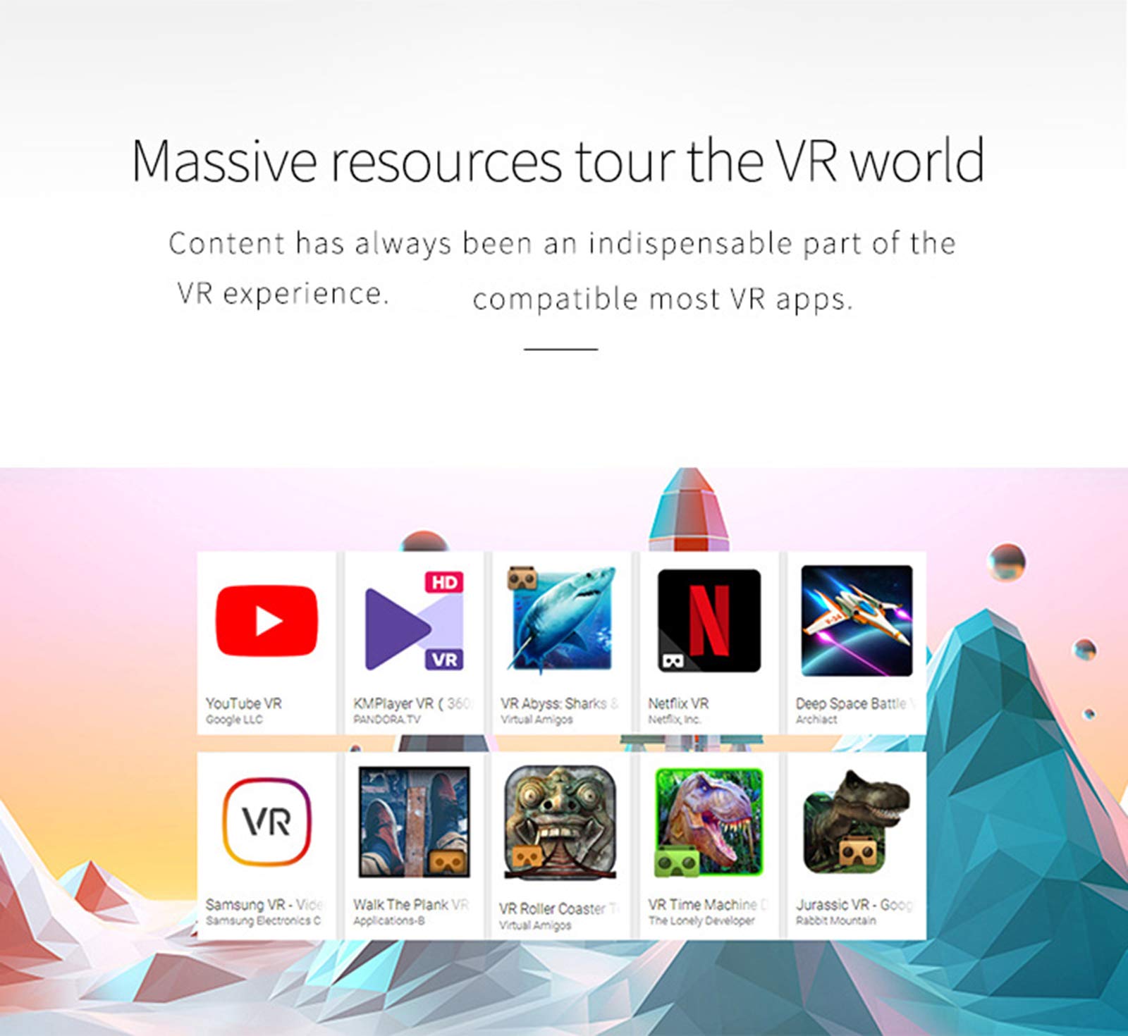 Occhiali VR 3D, HD Realtà Virtuale VR Occhiali con Controller Bluetooth e Cuffie, Realtà Virtuale Visore Adatto per Smartphone 4,7-6,2 Pollici, Compatibile con per Film e Giochi 3D