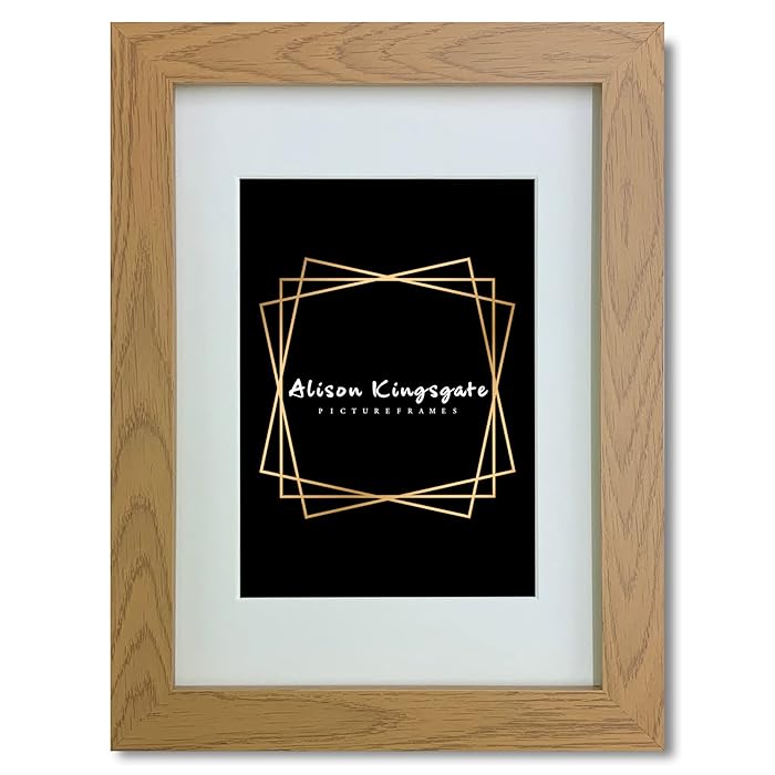 Buy Alison Kingsgate A4 Picture Frames With Mount For A5 Image Size