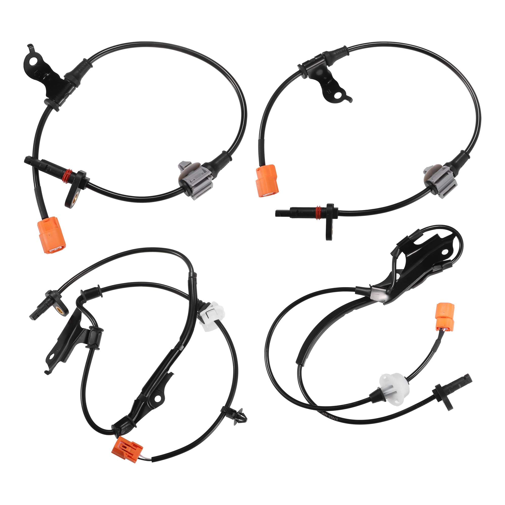 Amazon.com: uxcell 4pcs Front Rear Left Right ABS Sensor Wheel