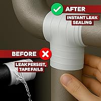 Vista 22 de XFasten Cinta autoadhesiva de silicona, para fusión 1 pulgada X 36 pies, Azul