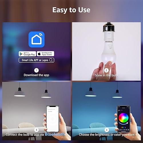 Miniatura 5 de Foco de luz LED base E26 regulable LE