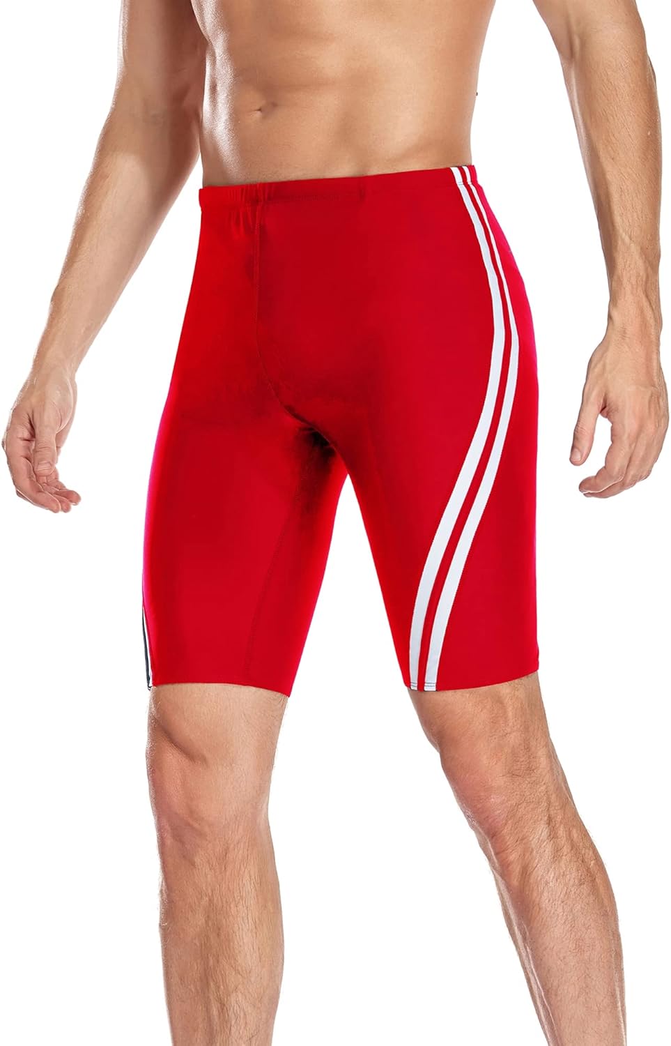 Adoretex Boy's/Men's Solid Swim Jammers Swimsuit
