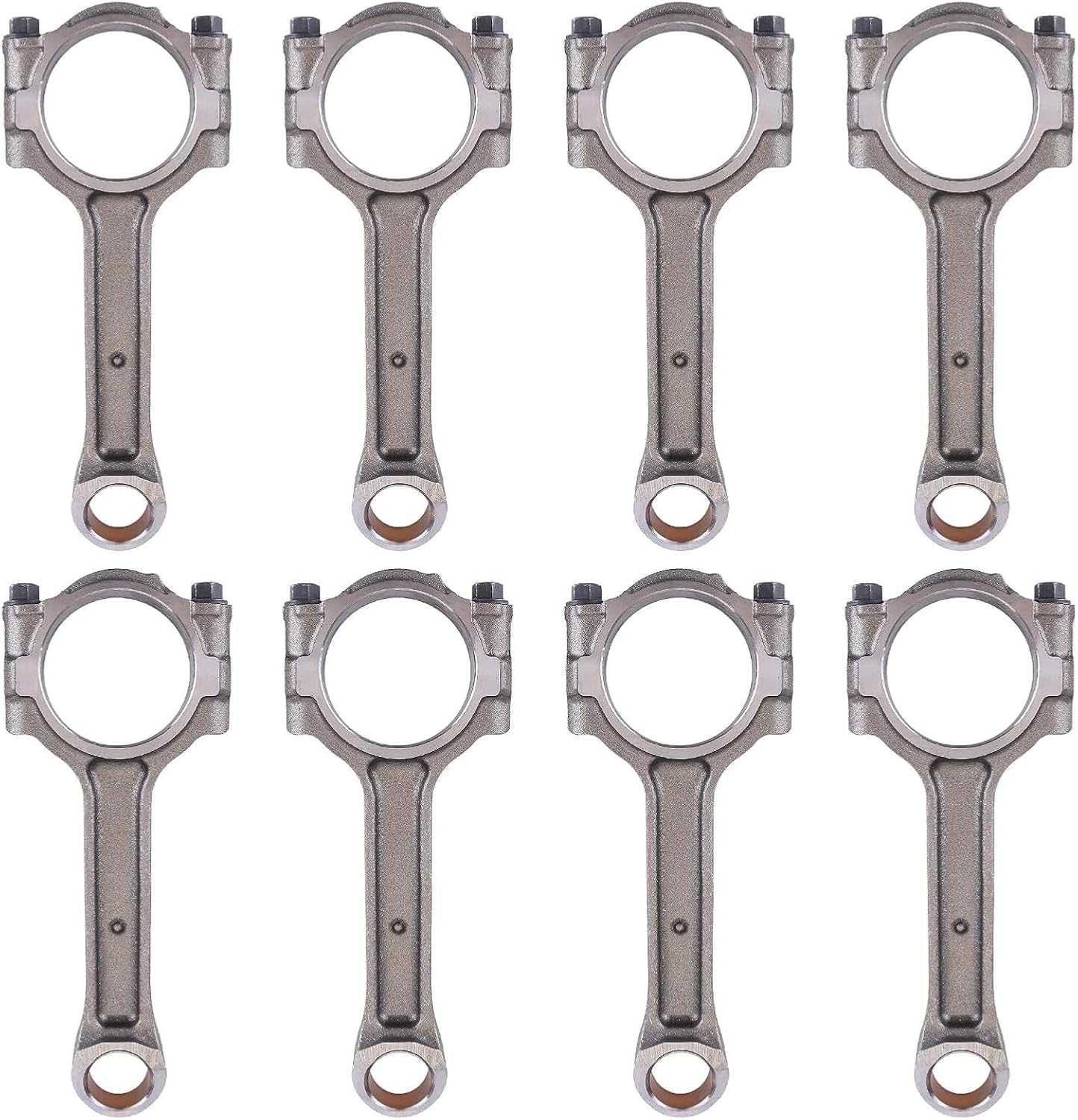 12577583 8 Pcs Connecting Rod w/Bushing Fits for Chevorlet GM Sierra 1500 LS2 LS3 4 5.3 6.0 6.2L 1997-2013 Gen 4 V8