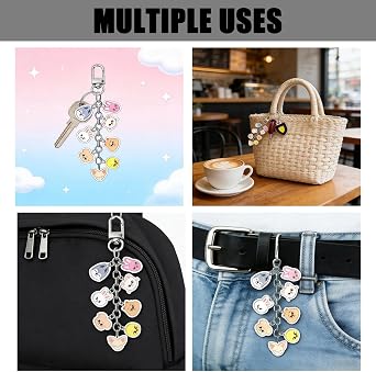 Stray Cute Keychain, Double-Sided Acrylic Cartoon Animal Keyring Pendant, Anime Keychain for Fans Merch Party Supplies Birthday Gifts