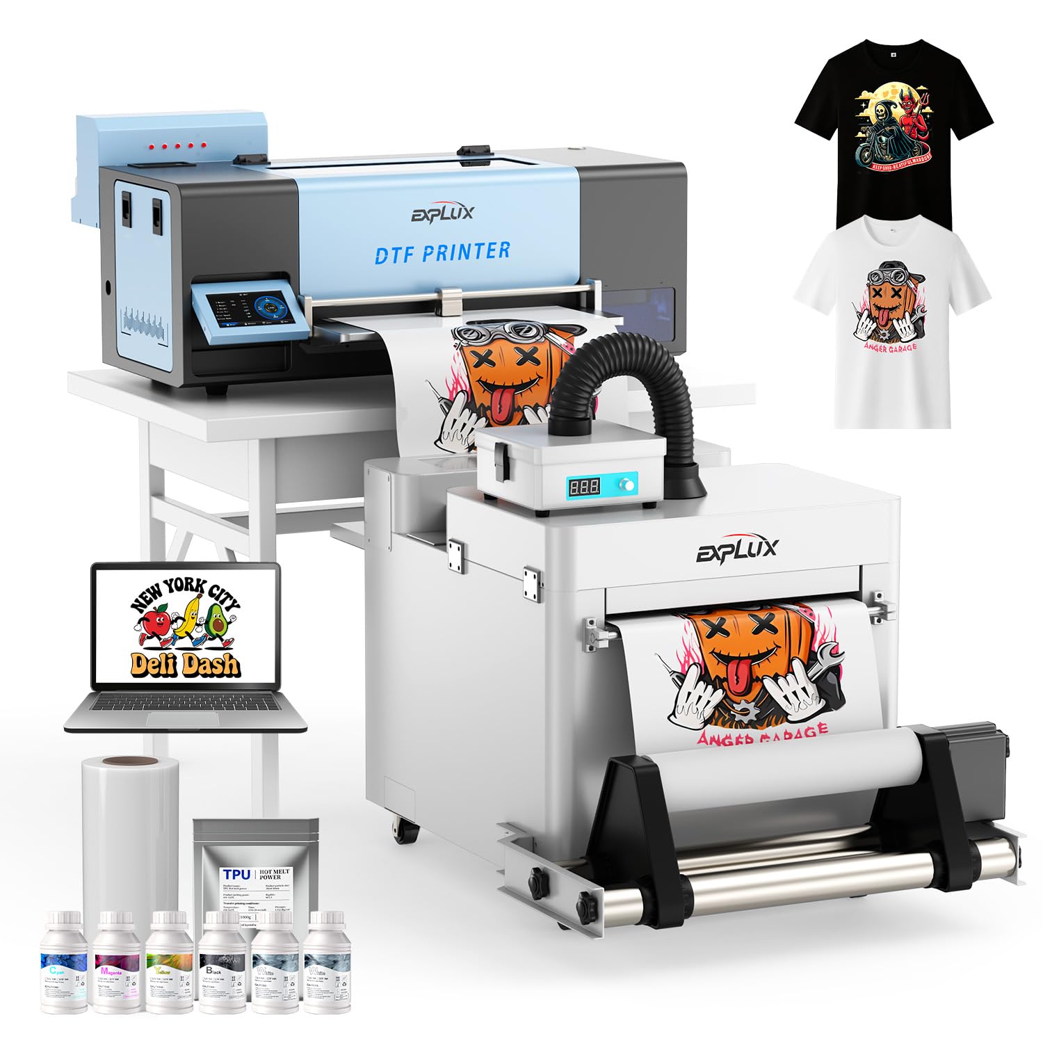 ポッチャンページ Amazon.com: EXPLUX A3 XP600 DTF Printer S13 with Holiday Auto