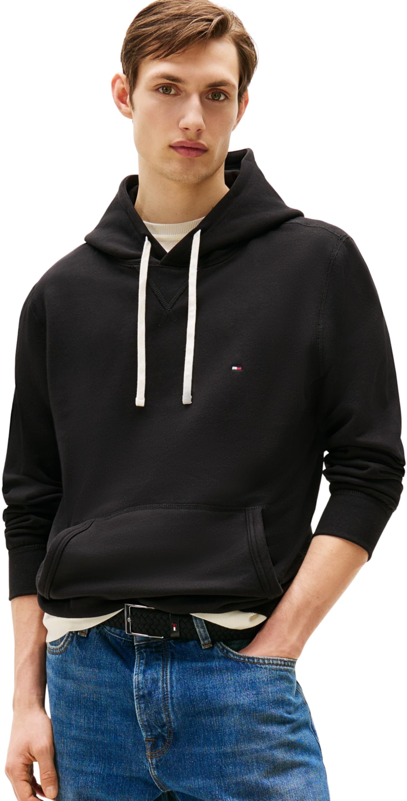 Tommy Hilfiger Herren Hoodie Essential Fleece Regular Fit