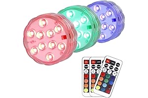 Waterproof & Battery-Powered Lights for Bathtub