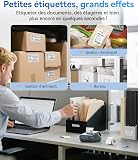 NIIMBOT B1 étiqueteuse Portable avec Grandes étiquettes pour Maison, Bureau - 3