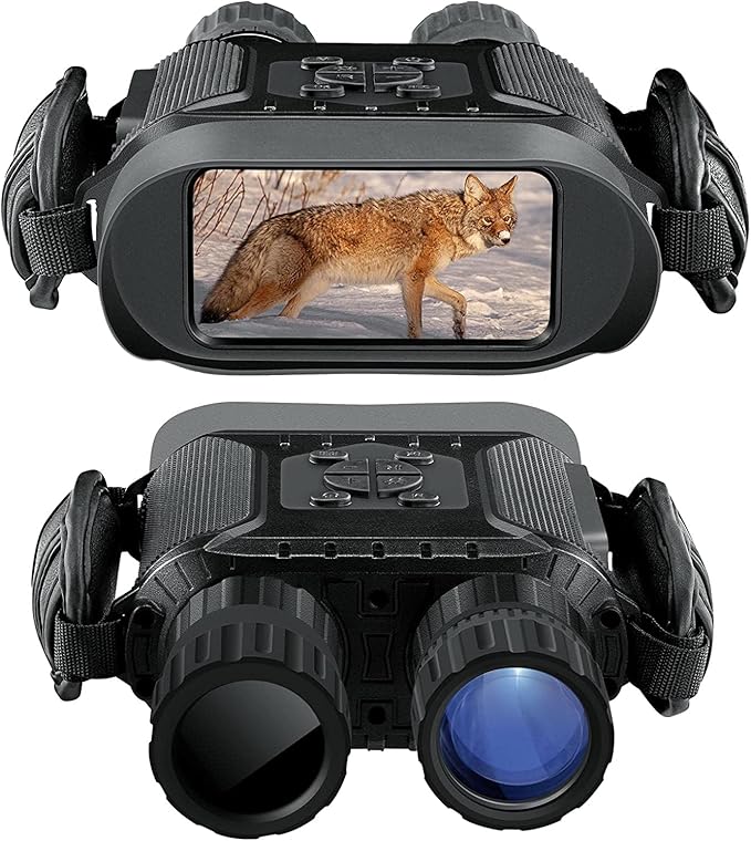 Binocolo Visione Notturna Nightfox Whisker - Zoom 10x, Portata 270m - Con Registrazione Video E USB - Foto 7