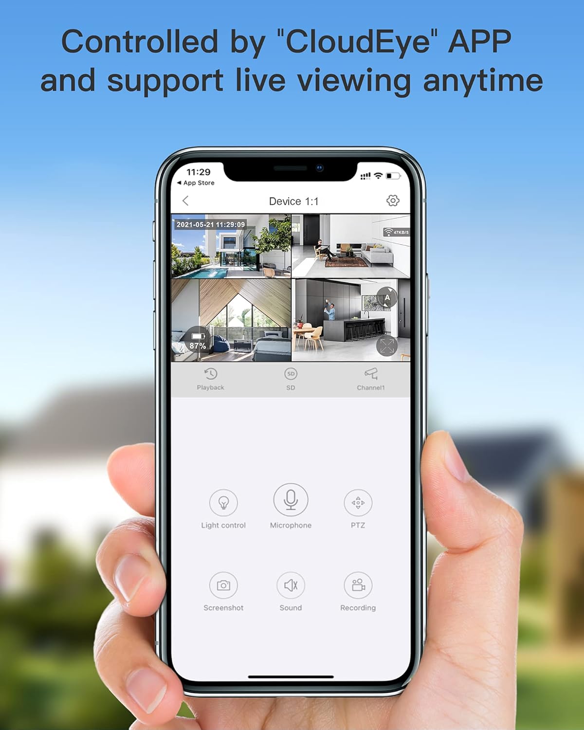 Buy a 1080P Solar Powered Security Camera Buy a 1080P Solar Powered Security Camera 1 Buy a 1080P Solar Powered Security Camera in Bangladesh