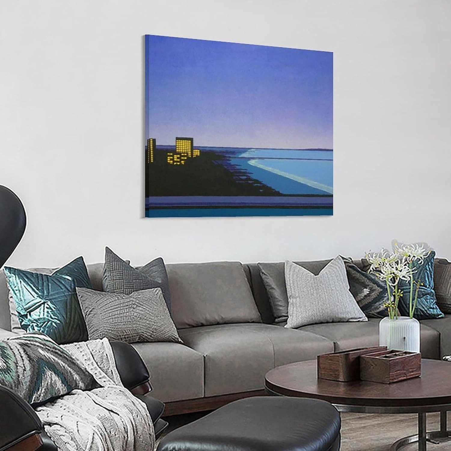 アートパネル永井博イラストレーター プリント キャンバス