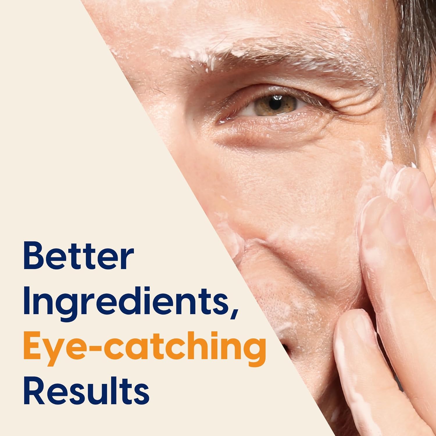 Strive Hydrating Men's Face Wash - Deep Cleans Pores, Exfoliates & Brightens - Refreshing Aloe Vera, Hyaluronic Acid & Niacinamide - Fragrance Free Men's Skincare - 200ml - Image 8