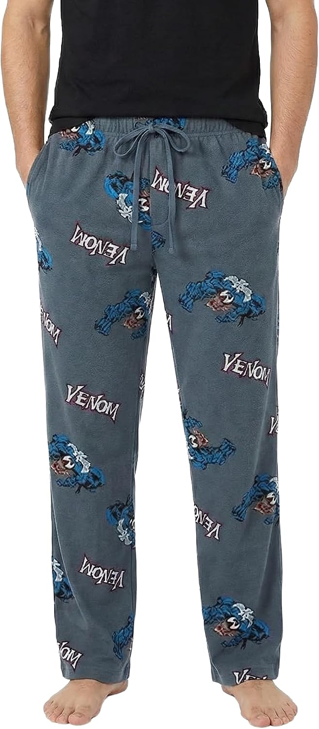 Marvel Venom Spider-Man Logo All Over Lounge Pants