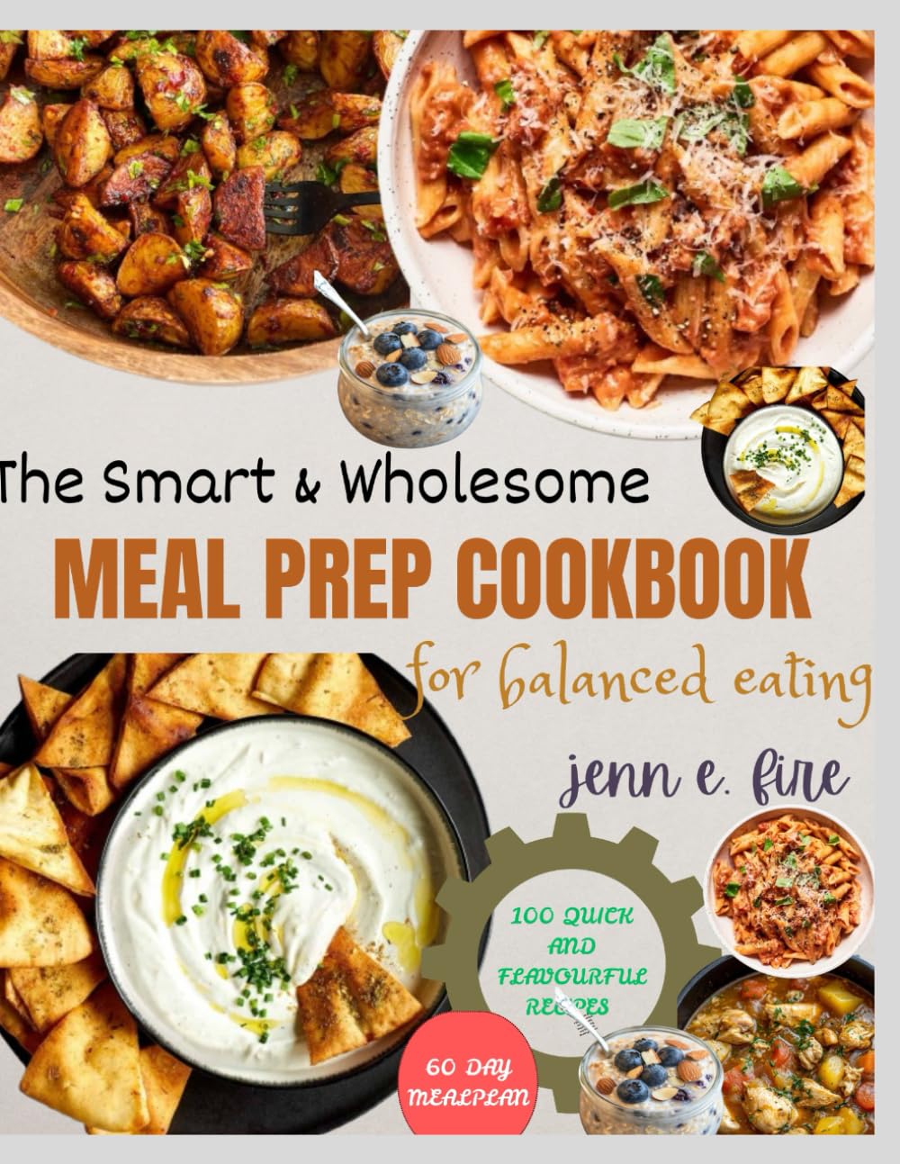 The Smart & Wholesome Meal Prep Cookbook for Balanced Eating: 100 Quick & Flavorful Recipes for Real Food, Smart Planning, and Effortless Weeknight Meals