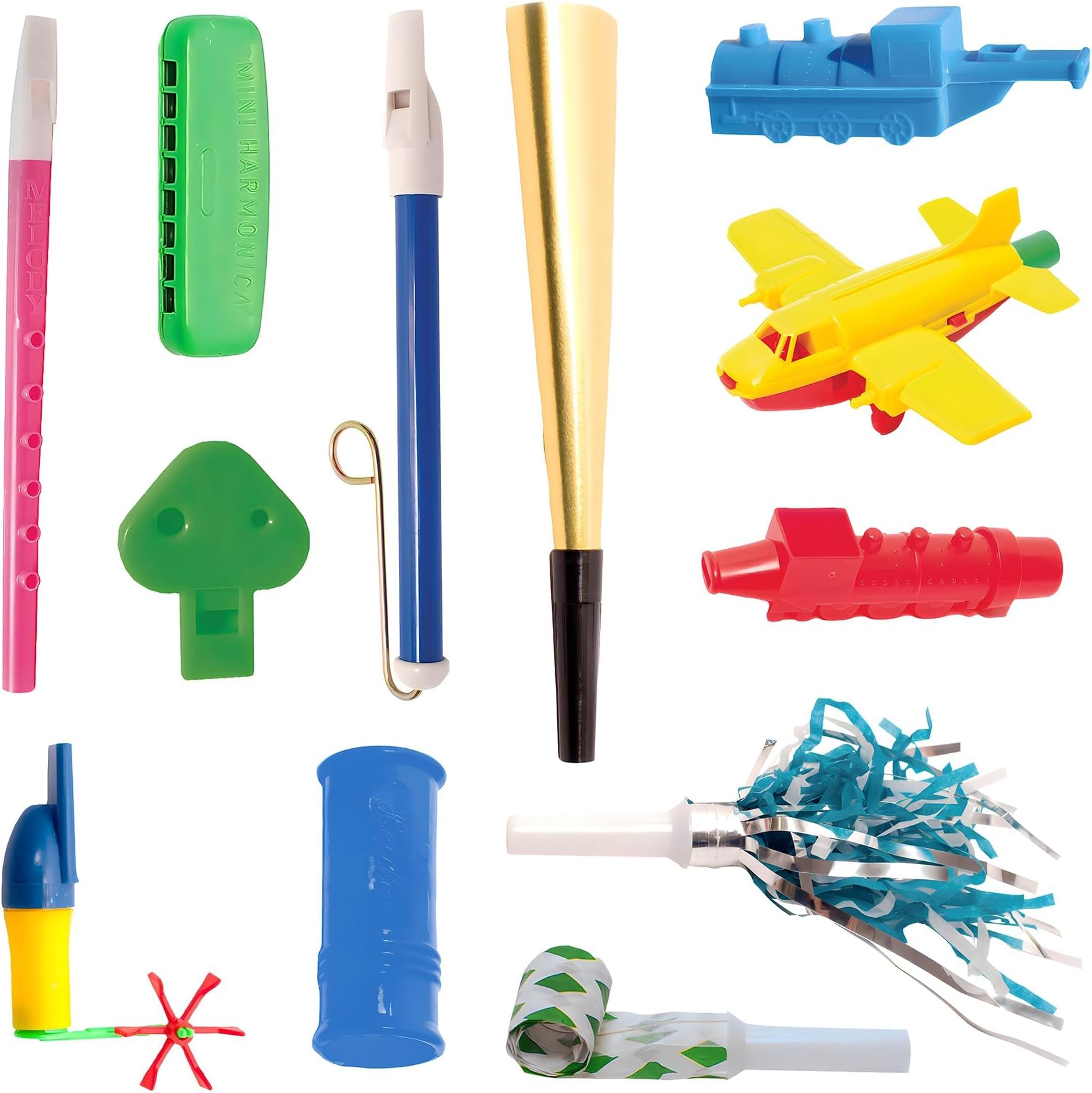 Horn Kit | Oral Motor Placement Therapy | Improve Speech, Tongue Lip Placement | Reduce or Eliminate Drooling | Abdominal Grading | Controlled Oral Airflow, and Speech Clarity - 12 Tools