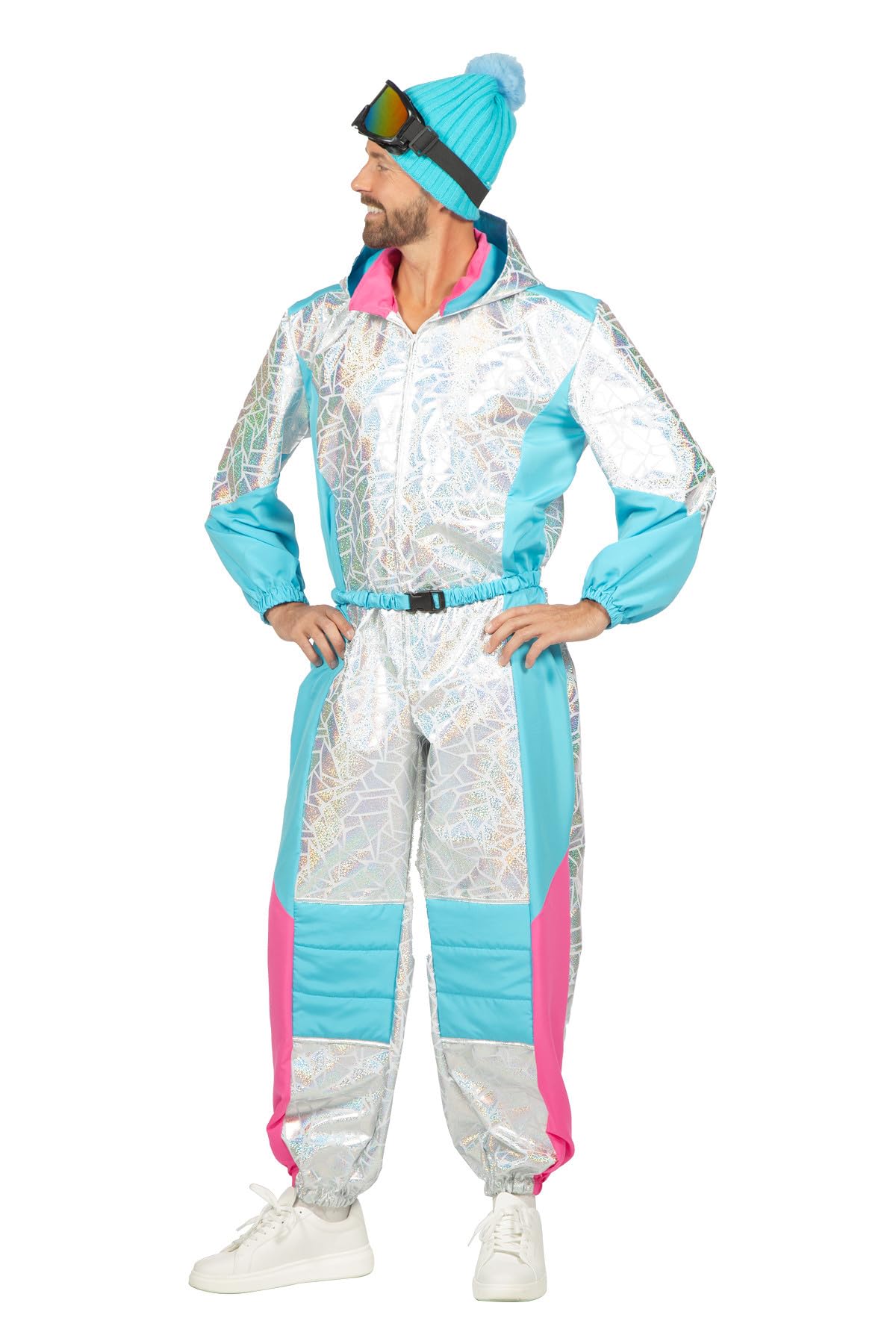 WILBERS & WILBERS - 5845 - Combinaison de ski pour homme, combinaison sportive pour carnaval, combinaison de ski