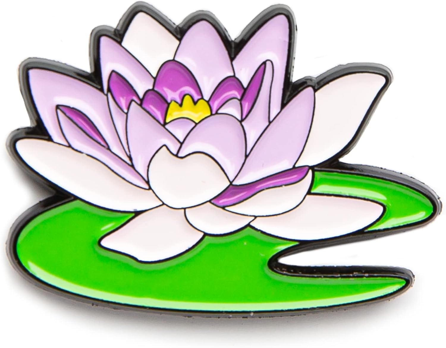 Water Lily Claude Enamel Pin Today is Art Day