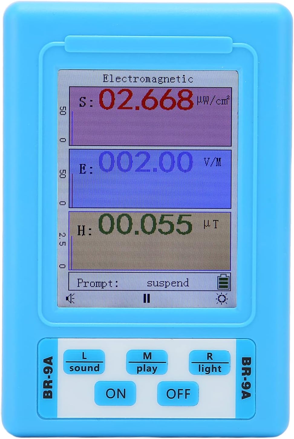 EMF Meter, 3 in1 Electric Radio Frequency Field Detector