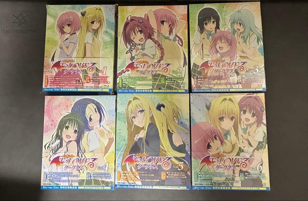 Amazon.co.jp: ToLOVEる とらぶる ダークネス Blu-ray 全6巻 初回版