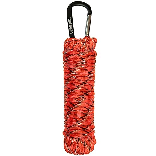 Gear Aid 550 Paracord Utility Cord with Carabiner