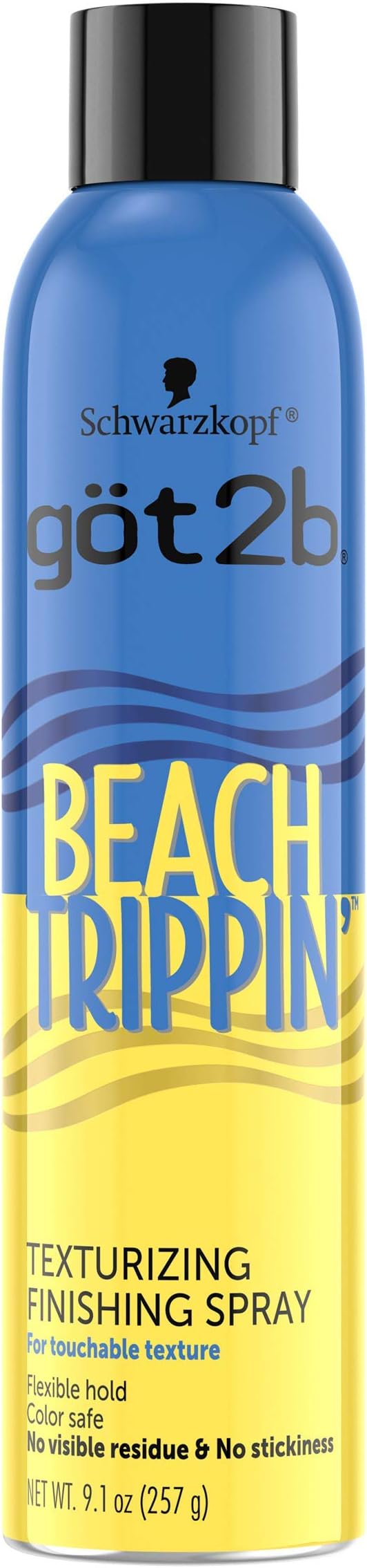 OGX Flexible + Beeswax Texture Hair Spray Wax, Black, 6 Oz