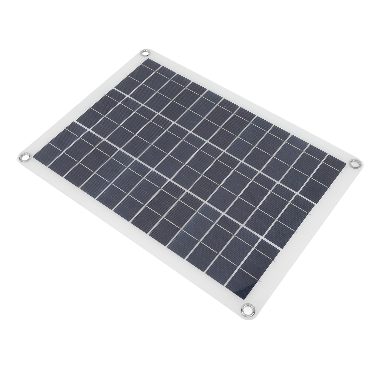 Panneau de charge solaire efficace en silicium monocristallin pour caméras de surveillance sonnette 15 W 12 V