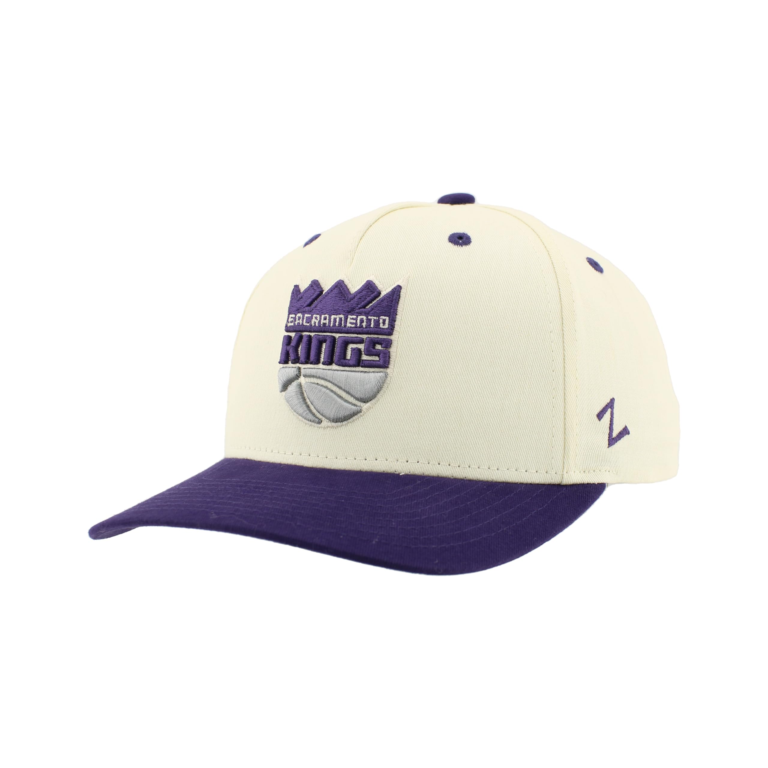 ZHATS Unisex's NBA Officially Licensed Adjustable Snapback Hat Marquee Ivory, One Size