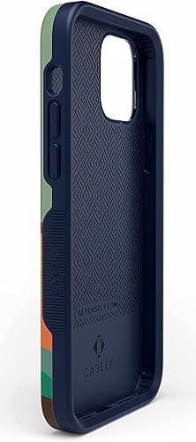 Miniatura 9 de Casely Funda para iPhone 1212 Pro Endless Peaks Colorblock Mountain Compatible con MagSafe Diseño protector audaz