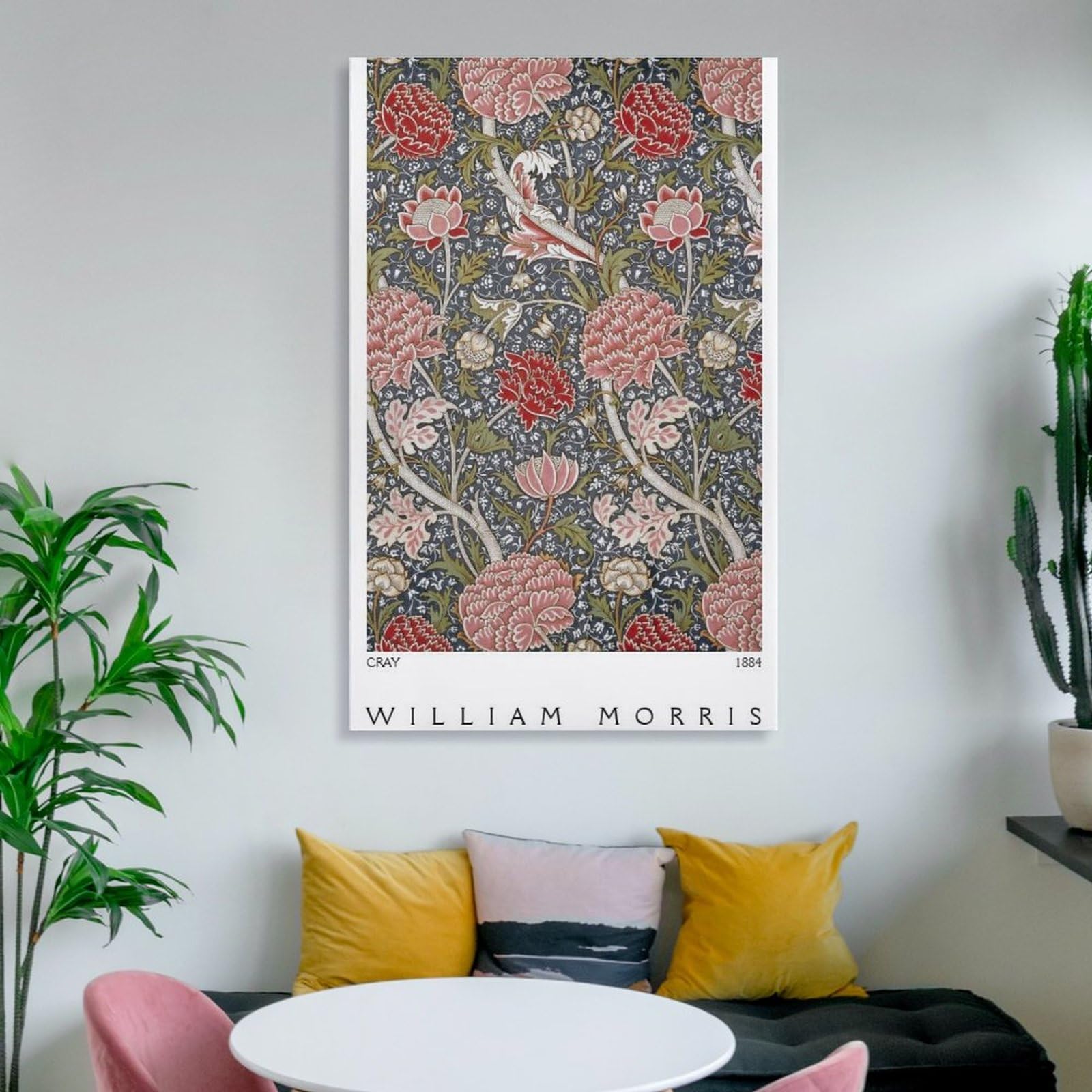 Amazon.co.jp: クレイテキスタイルパターンウィリアムモリス 40x60cm