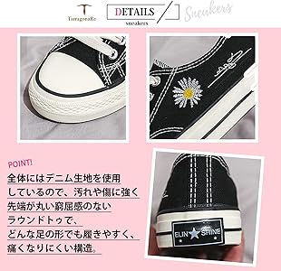 美品 希少30周年記念 M ディーゼル デニムブルゾン レース 花柄 インディゴ Amazon | [TarragonaRecu] レディース インディゴ スニーカー 花柄