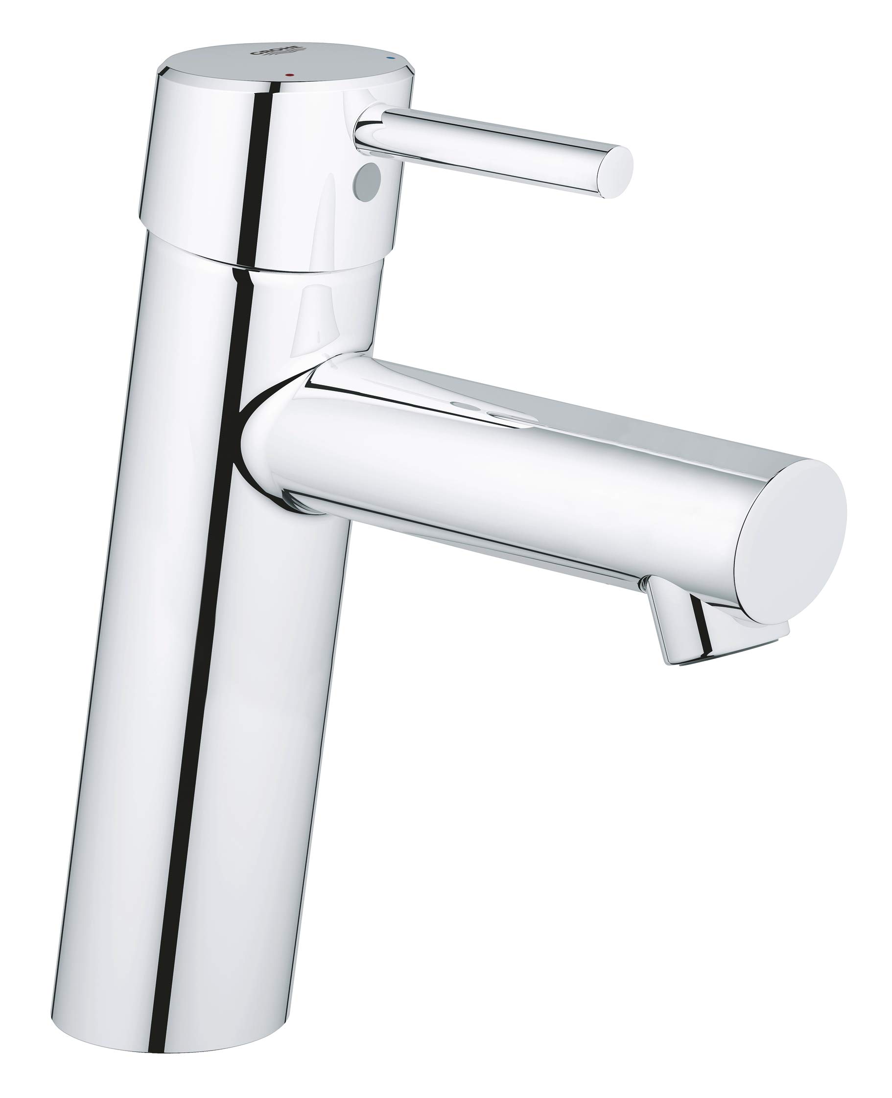 GROHE Concetto | Badarmatur - Einhand-Waschtischbatterie | M-Size | Einlochmontage | chrom | 23932001
